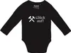 Huuraa Baby Body Glück auf! Ruhrpott 62 Black  Baumwolle Produktbild-Vorschau 1