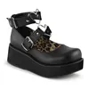 SPRITE-02 Damen Sandale von DemoniaCult, Schwarz  , EU 39, Produktbild-Vorschau 1