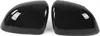 2pcs Side Heckansicht Spiegelabdeckung ABS Schwarze Produktbild-Vorschau 1