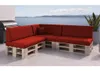 sunnypillow 8er Palettenkissen Set mit abnehmbarem Bezug Produktbild-Vorschau 3