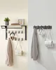 VASAGLE Wandgarderobe, mit Ablage, Wandregal mit 10 Produktbild-Vorschau 5