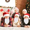 6X Father Christmas Beard - Father Christmas Beard White Náhľad obrázku produktu 5