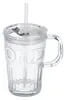 Relaxdays Trinkgläser 2er Set, Getränkebecher mit Deckel & Produktbild-Vorschau 11