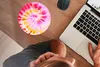 MuchoWow® Mauspad Mousepad Krawattenfärbung - Rosa - Lila Produktbild-Vorschau 3