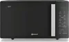 A black Bauknecht microwave oven is shown against a black background. Produktbild-Vorschau