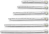 Rollschubführungen 30–55 cm – Schubladenschienen Weiß Stahl Produktbild-Vorschau 1