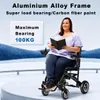 Fauteuil roulant électrique pliable SLS801 en aluminium | Voir les images du produit 4