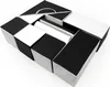 Set de 11 blocs de mousse pour le jeu noir - blanc Voir les images du produit 11