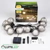 LUMILED Solárne reťazové osvetlenie do exteriéru 4,7 m, 10 Náhľad obrázku produktu 9