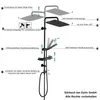 JOHO Regendusche Duschsystem mit Ablage, Edelstahl Duschset Produktbild-Vorschau 5