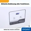 Close-up of a white chest freezer's control panel with a digital display and buttons. Produktbild-Vorschau