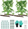 VEVOR traliccio 90x140cm, set di tralicci per cetrioli Anteprima dell’immagine prodotto 1