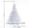 CASARIA® Weihnachtsbaum künstlich 150 cm WEISS dichte Produktbild-Vorschau 14
