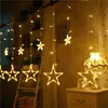Peviasot LED Lichterkette Sterne Lichtervorhang 12 Sterne Produktbild-Vorschau 10