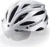ROCKBROS Fahrradhelm mit abnehmbare Verfärbung Transparent Produktbild-Vorschau 1