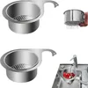 Siebkorb Für Spülbecken Aus Edelstahl In Schwanenform, 2PCS Produktbild-Vorschau 1