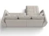AX LIVING Ecksofa mit Schlaffunktion Verciani L Sofa Beige Produktbild-Vorschau 6