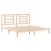 vidaXL Massivholzbett Kiefer 200x200 cm - Bettrahmen - Produktbild-Vorschau 4