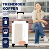 MuchoWow® Koffer Handgepäck Trolley Rollkoffer Kleine Produktbild-Vorschau 2