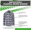 Flanellhemd Karohemd Holzfäller Arbeitshemd Flanell Hemd Produktbild-Vorschau 2