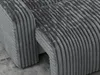 Cord Sofa, Cord Couch, Sofa L-Form mit Schlaffunktion und Produktbild-Vorschau 3