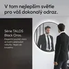 Koupelnové zrcadlo s osvětlením Talos Black Orors Light Ø Náhled obrázku produktu 5