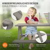 ML-Design Kindersitzgarnitur für Draußen, Grau, Sitzgruppe Produktbild-Vorschau 3
