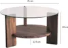 Skye Decor, Mahal, Couchtisch, Nussbaum, 100% GEHÄRTETES Produktbild-Vorschau 5