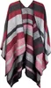 styleBREAKER Poncho mit Streifen Muster, Überwurf Cape, Produktbild-Vorschau 2