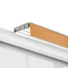 SN Deco - Vorhangschiene SH Set, 1-läufig, weiß 180 cm, Produktbild-Vorschau 3