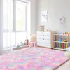 Koberec s vysokým vlasem, rozměry 140x200 cm, v duhových Náhled obrázku produktu 4