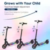 Elektroscooter Für Kinder Alter 6-14 mit LED,  Produktbild-Vorschau 4