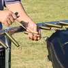 Sprungtuch Sprungmatte für Trampolin Ø 396 cm – Ersatzmatte Produktbild-Vorschau 4