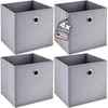 Faltbox 4er Set Aufbewahrungsbox Faltkiste Box Regalbox Produktbild-Vorschau 1