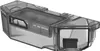 A transparent gray plastic bait station for rodent control. Náhled obrázku produktu