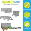 Pillows24 - Palettenkissen 3-teiliges Set aus Cordstoff | Produktbild-Vorschau 2
