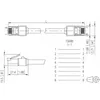 METZ CONNECT Patchkabel Cat.6 (Class E) S/FTP, Ultraflex500 Produktbild-Vorschau 3