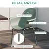 Ensemble de 4 chaises de jardin Outsunny, chaises de Voir les images du produit 3