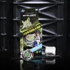 A Beyblade X toy and its packaging are displayed on a reflective black surface against a dark, textured background. Anteprima dell’immagine prodotto