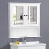 Yaheetech Spiegelschrank Badschrank Hängeschrank mit 3 Produktbild-Vorschau 2