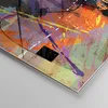 Bilder auf glas - Abstraktion modern - 70x70cm - Glasbilder Produktbild-Vorschau 5