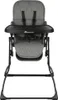 A front view of a gray Bebeconfort Lily baby high chair on a white background. Podgląd zdjęcia produktu