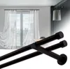 Gardinenstange Schwarz Matt stabile Vorhangstange 19 mm mit Produktbild-Vorschau 2