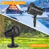 LED lampa sněhové vločky Projektor sněhové vločky, Náhled obrázku produktu 4