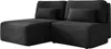 DomoHome sofa narożna TILIA 213x158x95cm w kształcie litery Podgląd zdjęcia produktu 2