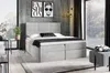 Boxspringbett Schlafzimmerbett HUDSON 160x200cm in Stoff Produktbild-Vorschau 1