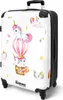 NoBoringSuitcases.com® - Dětský kufr Girl Unicorn - Dětský Náhled obrázku produktu 2