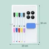 Relaxdays Whiteboard Tisch, 30x20 cm, magnetisch, 360° Produktbild-Vorschau 4