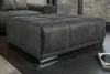 riess-ambiente Extravaganter Hocker ELEGANCIA 110cm grau Produktbild-Vorschau 3