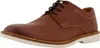 A single brown leather business shoe is shown from a side-angle on a white background. Produktbild-Vorschau